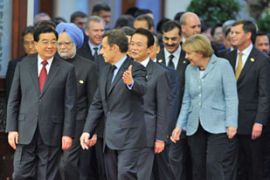 Global leaders in Beijing