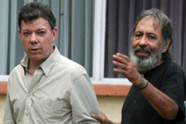 Oscar Tulio Lizcano - Farc hostage and Colombian defence minister