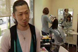 Japan hairdresser