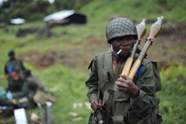 DR Congo soldiers Goma