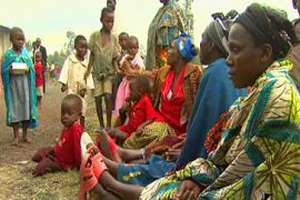 un aid packages reach DRC
