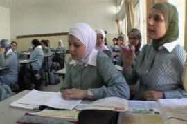 witness two schools in nablus