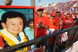 Thaksin Shinawatra supporters