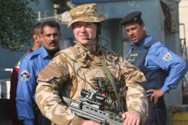 uk army soldier iraq