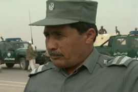 Local forces in Nimruz, Afghanistan