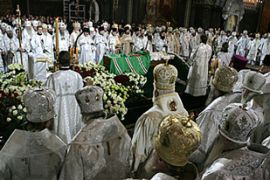 Patriarch Alexy II funeral