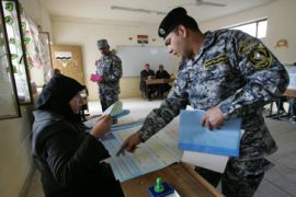 Iraq elections woman