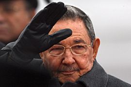 Raul Castro in Moscow