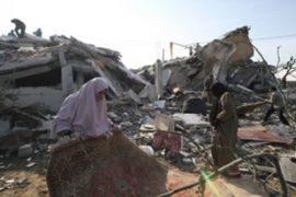 Israeli air raid in Rafah