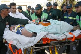 Injured Gazan