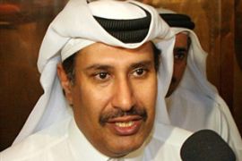 Qatari Prime Minister Sheikh Hamad bin Jassem al-Thani