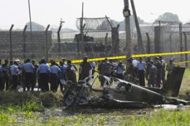 Sri Lanka plane shot down