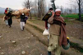 Fleeing Swat valley