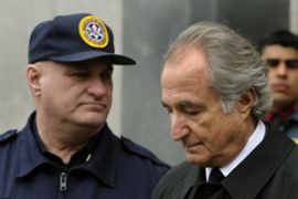 Bernard Madoff - convicted scam artists financier