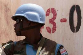 AU-UN peacekeeper in Darfur