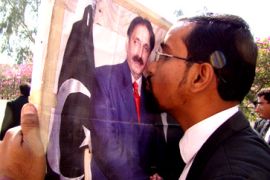 pakistan protests chaudhry