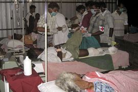 sri lanka conflict injured civilians