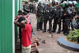 Madagascar unrest police arrests