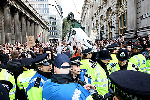 G20 protests london