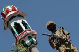 Pakistani soldier Buner province military offensive against Taliban