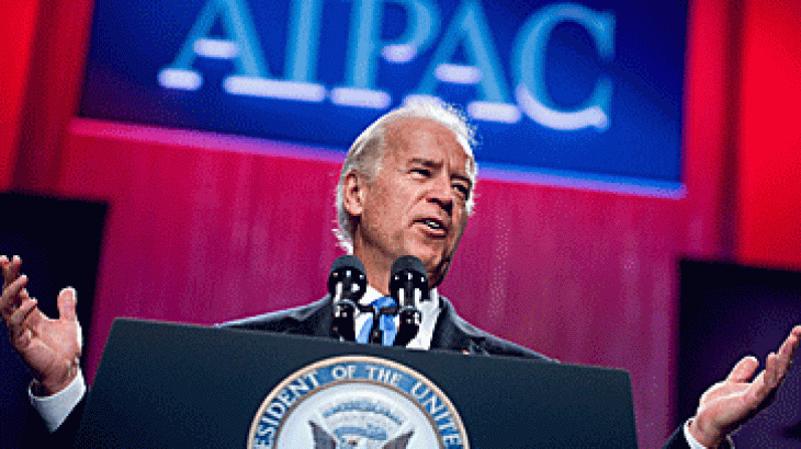Joe Biden, Aipac