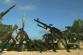 somali fighters clash with government forces