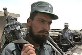 afghan police