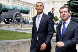 Dmitry Medvedev Barack obama