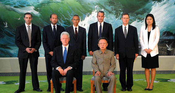 Bill Clinton in North Korea