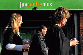job centre london britain unemployment