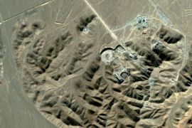 iran nuclear site satellite image