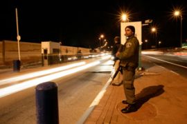 Israeli border security in Jerusalem