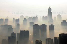 china pollution climate change
