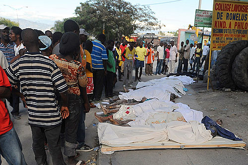 haiti quake aftermath - including 500x333 pic gallery