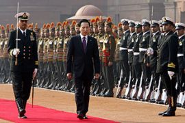 india republic day military parade, south korea president lee myung-bak
