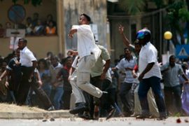 Sri Lanka protesters