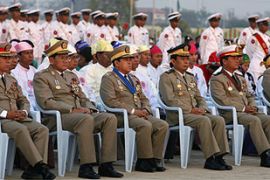 myanmar military government ruling generals