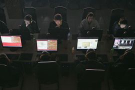 china internet users computers
