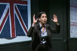 BNP, a Day at the Racists play