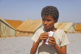 Food aid shortfalls in Yemen