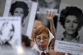 Argentina 'Dirty War' victims