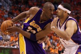Los Angeles Lakers Kobe Bryant Game 6