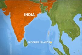 india nicobar island map
