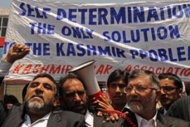 protests over Kashmir killing India