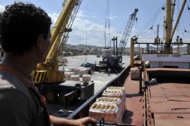 Libya aid ship
