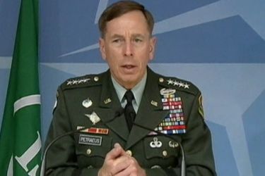 General David Petraeus speaking for the first time
