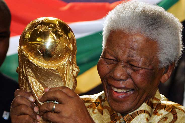 2004 of South African former President Nelson Mandela