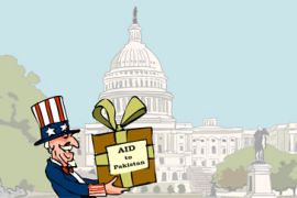 US aid to pakistan animation