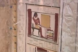 Double tomb unveiled near Cairo