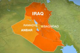 Map Iraq Ramadi